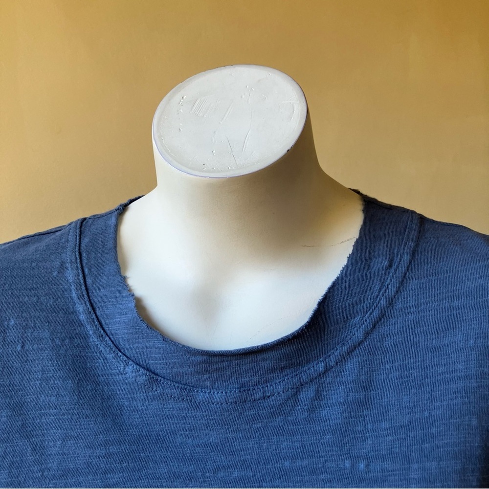 Kleen | Dusty Blue Crewneck Long Sleeve Top - Picture 3 of 6